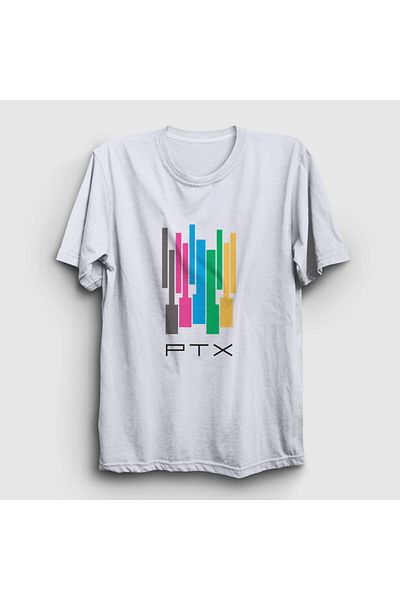 Presmono Μπλουζάκι Unisex Λευκό Χρώματα Pentatonix 74803tt