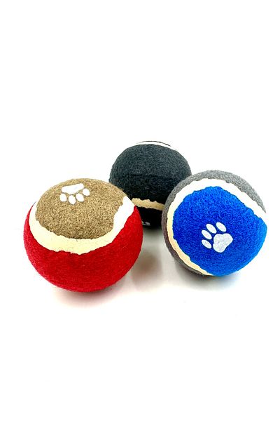 Tasma Market Set of 3 Tennis Dog Play Balls