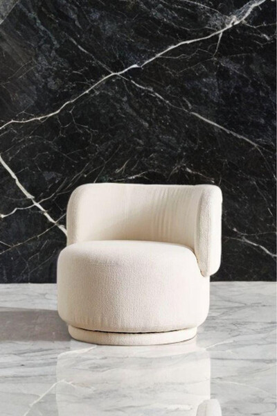 Oak House كرسي بوكليه مقاس 80x82x80 سم