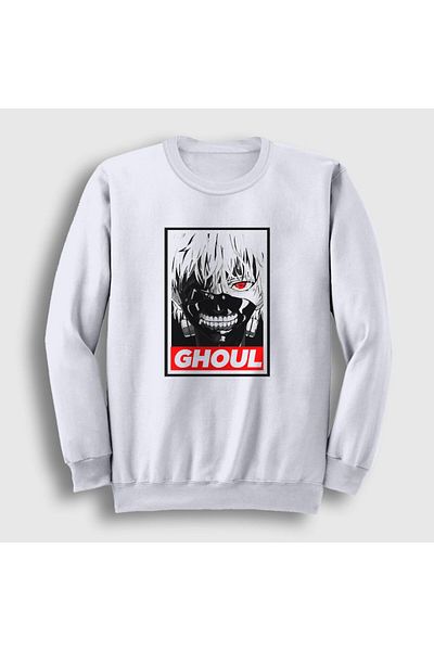 Presmono Φούτερ Unisex White Ghoul Anime Tokyo Ghoul 136521 ττ