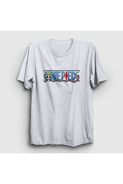 Presmono Unisex Λευκό Anime One Piece T-shirt134894tt