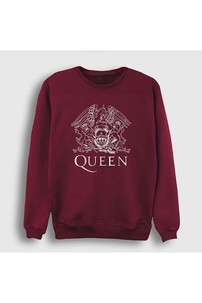 Presmono Унисекс суитшърт с червен знак на зодиака Queen, 103251tt