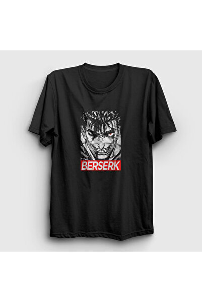 Presmono Unisex Black Rage Anime Berserk T-shirt 126470tt