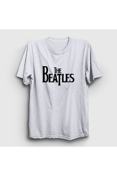 Presmono Μπλουζάκι Unisex Λευκό λογότυπο The Beatles 114550 ττ