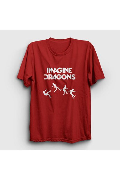 Presmono Μπλουζάκι Unisex Red World Imagine Dragons 82867tt