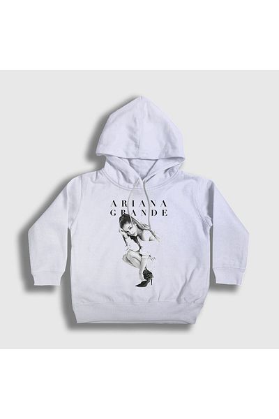 Presmono Hanorac cu glugă unisex alb pentru luna de miere Ariana Grande152462tt