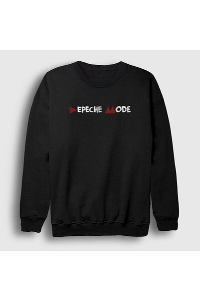 Presmono Унисекс черен суитшърт Delta Depeche Mode 140012tt