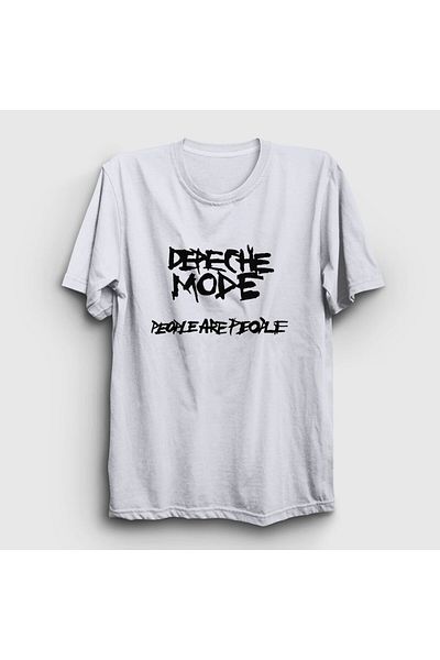 Presmono Μπλουζάκι Unisex White People Depeche Mode 140941 ττ