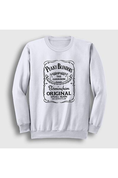 Presmono Φούτερ Unisex White Export Peaky Blinders 200928 ττ