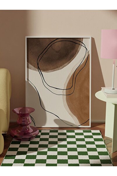 Postifull Pictură înrămată Coffee Art No1, cadru alb și poster, pictură de perete Seria Comfort NR:108334