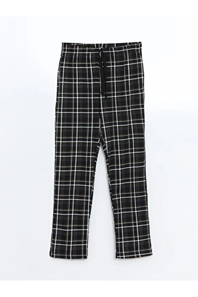 LC Waikiki Μαύρο Standard Mold Ανδρικό Σετ Πιτζάμες