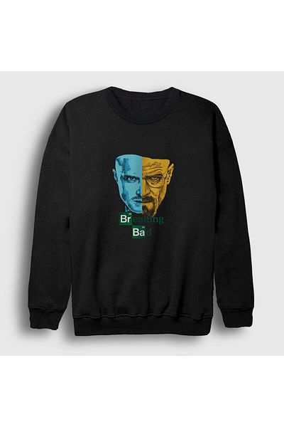 Presmono Unisex Μαύρο Ομαδικό Φούτερ Breaking Bad 185690 ττ