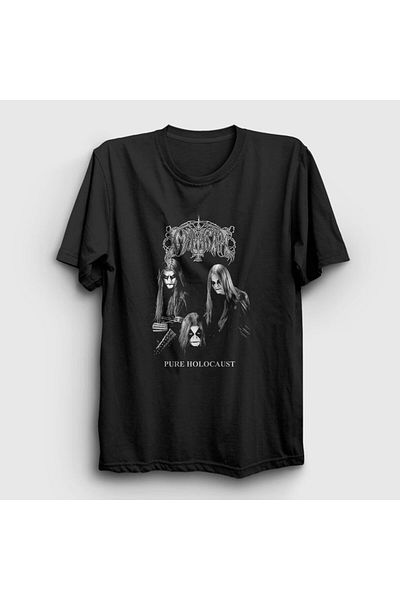Presmono Unisex Μαύρο μπλουζάκι Holocaust Immortal 150838 ττ