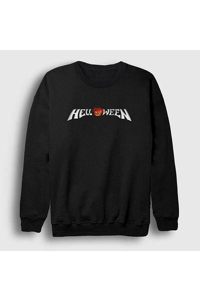 Presmono Φούτερ Unisex Μαύρο λογότυπο V3 Helloween 149281 ττ