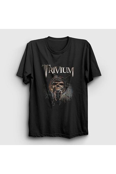 Presmono Μπλουζάκι Unisex Black Skull Trivium 179673 ττ