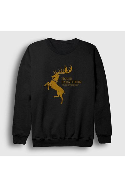 Presmono Φούτερ Unisex Black Baratheon Game Of Thrones 191482 ττ