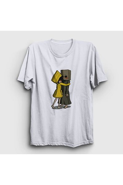 Presmono Μπλουζάκι Unisex White Hug Little Nightmares 159711 ττ