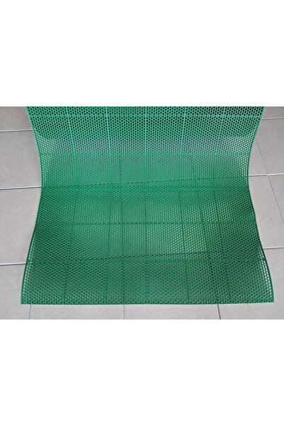 ÜN.K Pvc Paspas YEŞİL Yeni Islak ZEMİN KARE PETEK MAT Kaymaz BANYO PASPAS