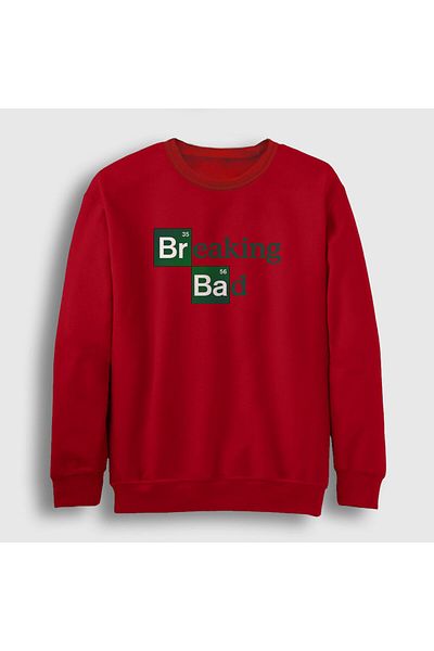 Presmono Унисекс суитшърт с червено лого Breaking Bad 185250tt