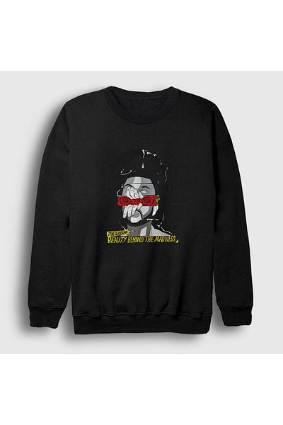 Presmono Унисекс суитшърт Black Madness The Weeknd 158797tt