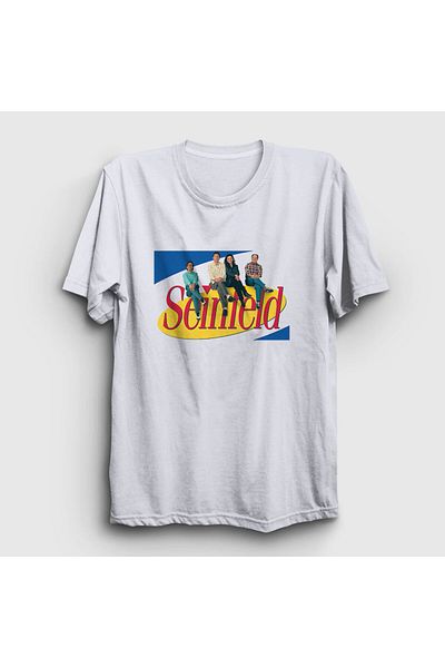 Presmono Unisex Λευκό μπλουζάκι Seinfeld 208660 ττ