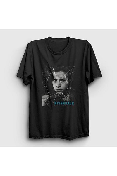 Presmono Μπλουζάκι Unisex Μαύρο Jughead Jones Riverdale 206339 ττ