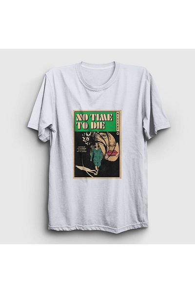 Presmono Μπλουζάκι Unisex White No Time Billie Eilish 154390 ττ