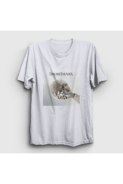 Presmono Λευκό μπλουζάκι Unisex Time Dream Theater - 144603 ττ