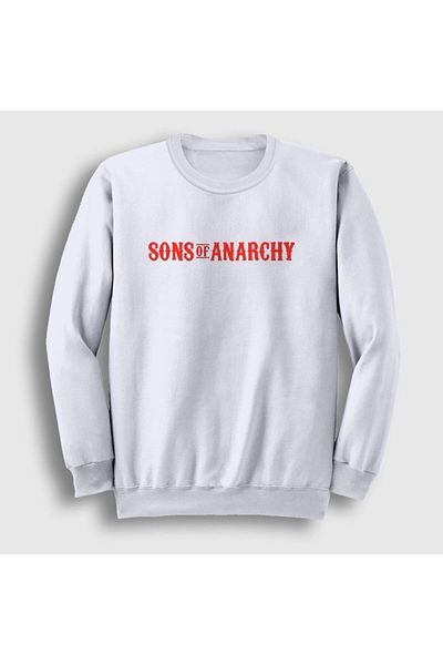 Presmono Φούτερ Unisex White Logo Sons Of Anarchy 215628 ττ