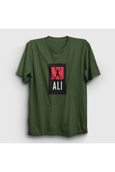 Presmono Μπλουζάκι Unisex Khaki Victory Muhammad Ali 230758 ττ