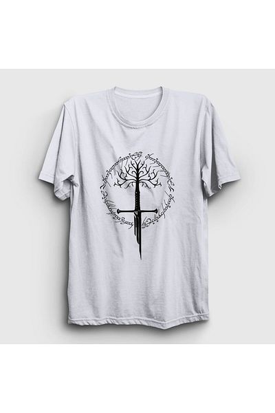 Presmono Μπλουζάκι Unisex White Narsil Lord of the Rings The Lord Of The Rings 252833 ττ