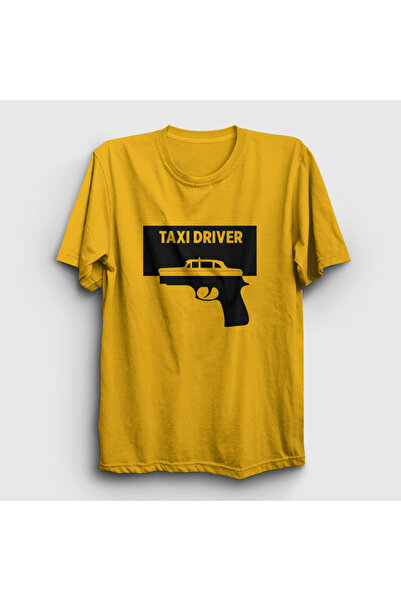 Presmono Unisex žuti pištolj iz filma Taksista T-shirt 251281tt