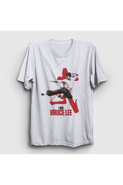 Presmono Μπλουζάκι Unisex Λευκό I Am Bruce Lee 256780 ττ