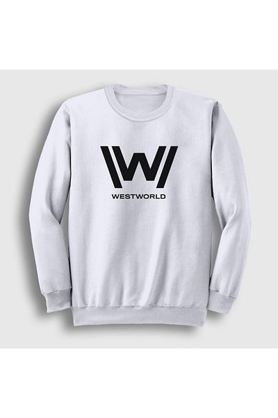Presmono Φούτερ Unisex White Logo V2 Westworld 223988 ττ