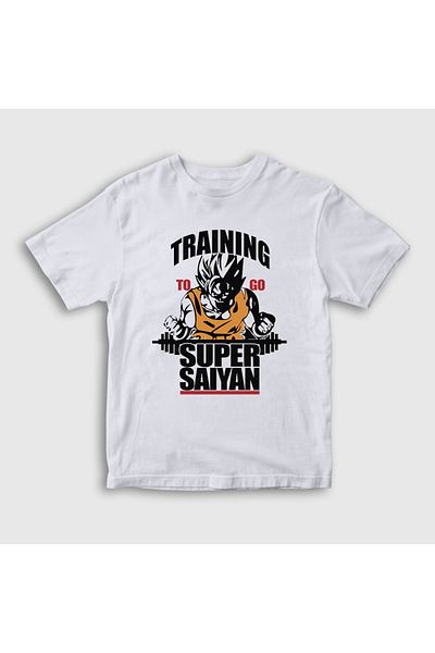 Presmono Tricou alb pentru copii, Goku, Dragon Ball, Dragon Ball, alb237267tt