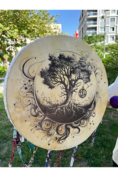 SULTANMUSİCALSHOP Şaman davulu 27 cm şamandavulu