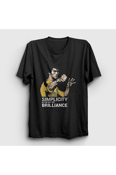 Presmono Μπλουζάκι Unisex Black Brilliance Bruce Lee 256625 ττ