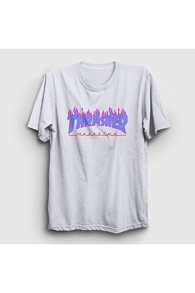 Presmono Μπλουζάκι Unisex White Logo V2 Thrasher 278397 ττ