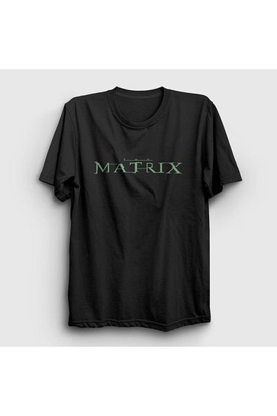 Presmono Μπλουζάκι Unisex Μαύρο λογότυπο Ταινία The Matrix 253801 ττ