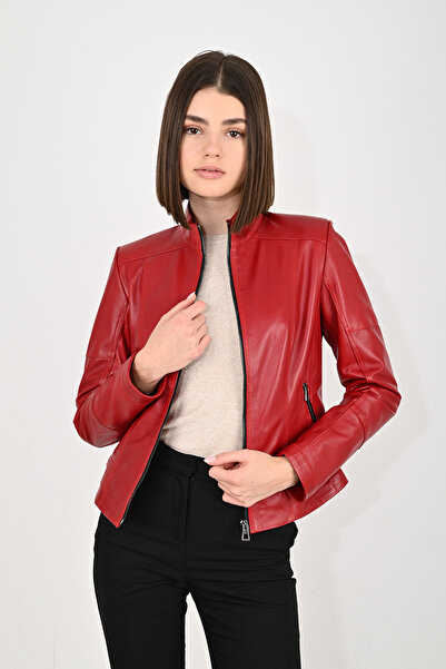 modarz WOMEN'S LEATHER COAT 8141DRY