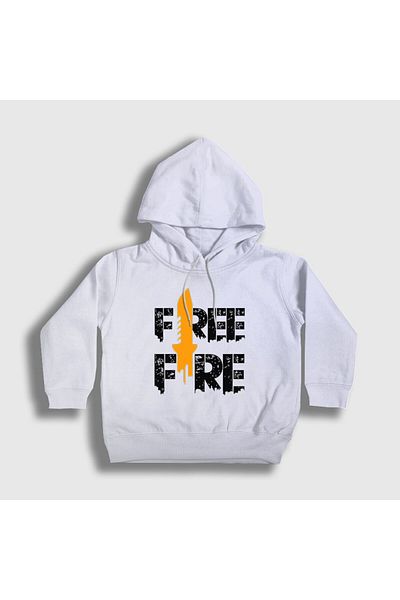 Presmono Unisex Παιδικό Λευκό Μαχαίρι V2 Φούτερ με κουκούλα χωρίς φωτιά 233080 ττ