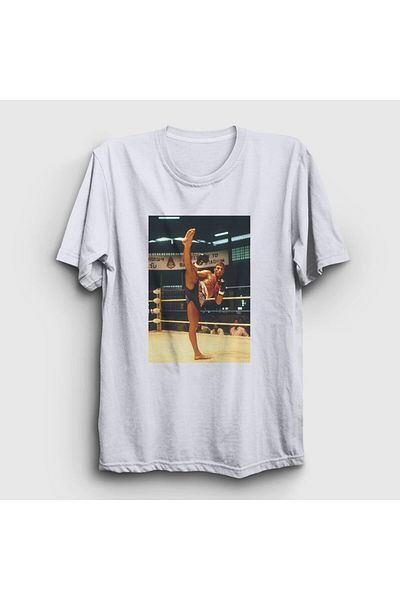 Presmono Μπλουζάκι Unisex White Kickboxer Ταινίας Jean Claude Van Damme 258968 ττ