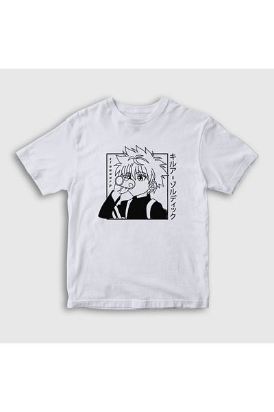 Presmono Tricou unisex alb Killua Anime Hunter X Hunter238807tt