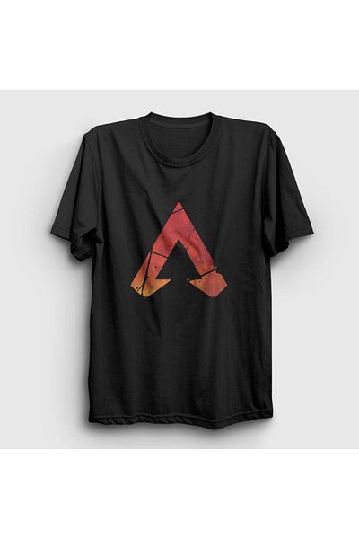 Presmono Μπλουζάκι Unisex Μαύρο λογότυπο V2 Apex Legends 232080 ττ