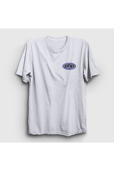Presmono Μπλουζάκι Unisex White Php Coder Programmer Developer Software 337250 ττ