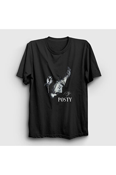 Presmono Μπλουζάκι Unisex Black Stay Away Post Malone 304393 tt