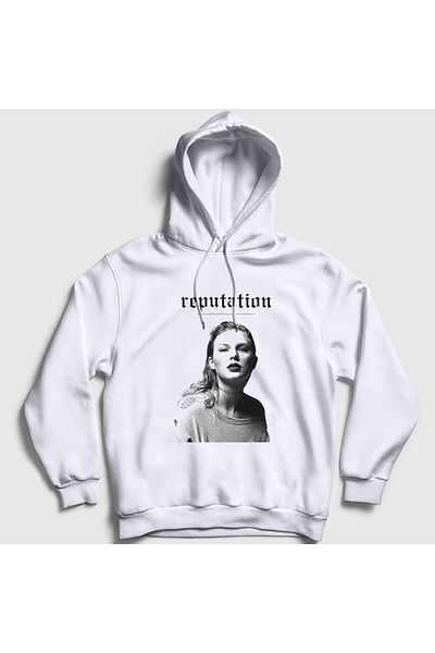 Presmono Φούτερ με κουκούλα Unisex White Reputation Taylor Swift 312711 ττ