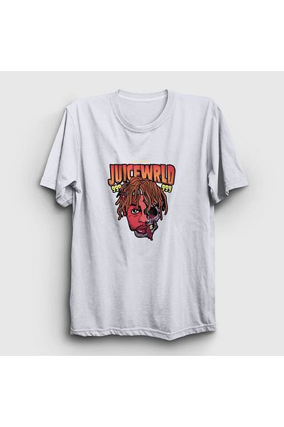Presmono Μπλουζάκι Unisex White No Vanity Juice Wrld 302658 ττ