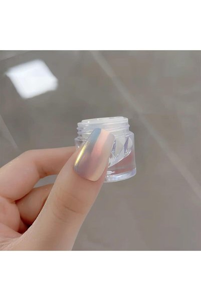 aba nails Nail Art Tırnak Süsleme İnci Tozu Turkuaz No:4