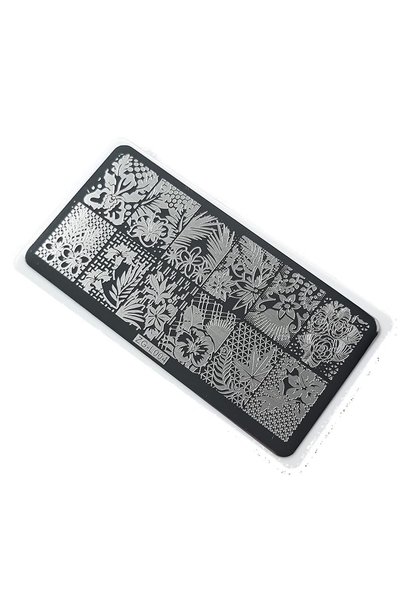 aba nails Nail Art Stamping Baskı Plakası